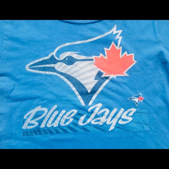 WMS MLB VINTAGE TORONTO BLUE JAYS TEAM LOGO - Picture 1 of 3